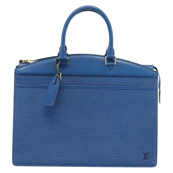 LOUIS VUITTON Epi Riviera Hand Bag Blue M48185 LV Auth 183756