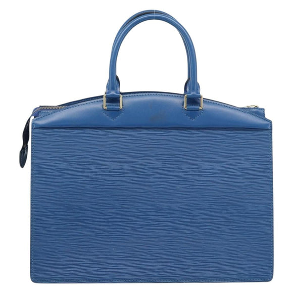LOUIS VUITTON Epi Riviera Hand Bag Blue M48185 LV Auth 183756