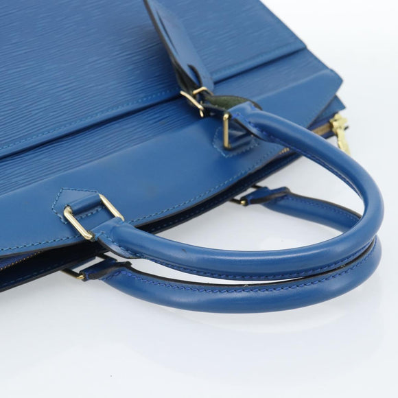 LOUIS VUITTON Epi Riviera Hand Bag Blue M48185 LV Auth 183756
