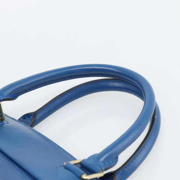 LOUIS VUITTON Epi Riviera Hand Bag Blue M48185 LV Auth 183756