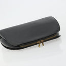 LOUIS VUITTON Epi Dauphine GM Cosmetic Pouch Black M48432 LV Auth 183757-5
