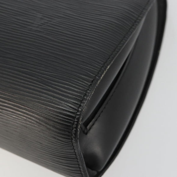 LOUIS VUITTON Epi Dauphine GM Cosmetic Pouch Black M48432 LV Auth 183757