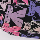 Miu Miu CANAPA CATS Drawstring Pouch Canvas Black Auth 183758M-5