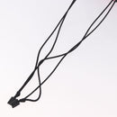 Miu Miu CANAPA CATS Drawstring Pouch Canvas Black Auth 183758M-8