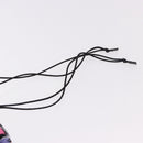 Miu Miu CANAPA CATS Drawstring Pouch Canvas Black Auth 183758M-9