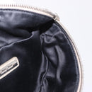 Miu Miu Matelasse Waist bag Leather Silver Gold Auth 183762V-20