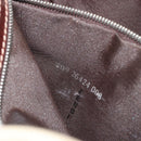 FENDI Zucca Canvas Mamma Baguette Shoulder Bag Beige Silver Auth 183769SAV-26