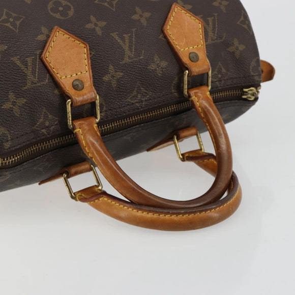 LOUIS VUITTON Monogram Speedy 25 Hand Bag M41528 LV Auth 183774