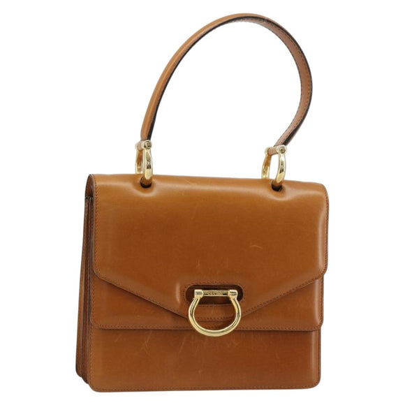 CELINE Handtasche Leder Beige Gold Original 183777