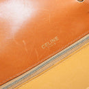 CELINE Handtasche Leder Beige Gold Original 183777-16