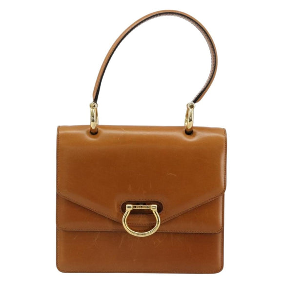 CELINE Handtasche Leder Beige Gold Original 183777