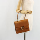 CELINE Handtasche Leder Beige Gold Original 183777-23