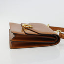 CELINE Handtasche Leder Beige Gold Original 183777-4