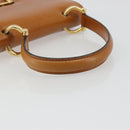 CELINE Handtasche Leder Beige Gold Original 183777-7