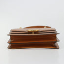 CELINE Handtasche Leder Beige Gold Original 183777-9