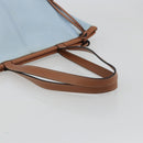 LOEWE Anagram Tote Bag Canvas Light Blue Auth 183780A-7