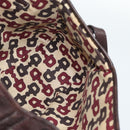 GUCCI GG Canvas Guccissima Abbey Tragetasche Leder Braun Gold 239735 Auth 183789-16