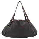 GUCCI GG Canvas Guccissima Abbey Tragetasche Leder Braun Gold 239735 Auth 183789-2