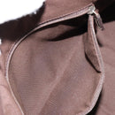GUCCI GG Canvas Princey Web Sherry Line Bag Beige Gold 161720 Auth 183790A-22