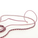 CHANEL Chain Chanel 22 Mini Shoulder Bag Calf Skin Pink CC Auth 183791SM-16