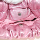 CHANEL Chain Chanel 22 Mini Shoulder Bag Calf Skin Pink CC Auth 183791SM-26