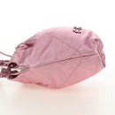 CHANEL Chain Chanel 22 Mini Shoulder Bag Calf Skin Pink CC Auth 183791SM-3