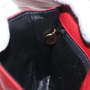 CHANEL Waist bag Caviar Skin Red Gold CC Auth 183792V-25
