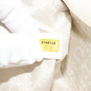 CHANEL Matelasse Chain Shoulder Bag Leather White Silver CC Auth 183793V-11