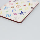 LOUIS VUITTON Monogram Multicolor Etui Hand Mirror White M92651 LV Auth 183796V-15