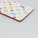 LOUIS VUITTON Monogram Multicolor Etui Hand Mirror White M92651 LV Auth 183796V-16