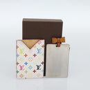 LOUIS VUITTON Monogram Multicolor Etui Hand Mirror White M92651 LV Auth 183796V-12