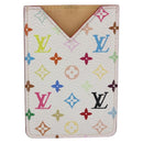 LOUIS VUITTON Monogram Multicolor Etui Hand Mirror White M92651 LV Auth 183796V-13
