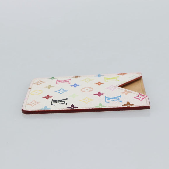 LOUIS VUITTON Monogram Multicolor Etui Hand Mirror White M92651 LV Auth 183796V