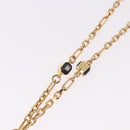CHANEL Necklace metal Gold Tone CC Auth 183799SAM-12