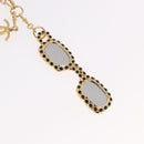 CHANEL Necklace metal Gold Tone CC Auth 183799SAM-3