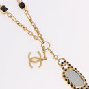 CHANEL Necklace metal Gold Tone CC Auth 183799SAM-4