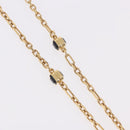 CHANEL Necklace metal Gold Tone CC Auth 183799SAM-6