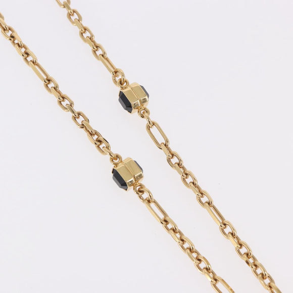 CHANEL Necklace metal Gold Tone CC Auth 183799SAM