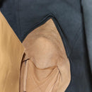 CELINE Tote Bag Leather Black Auth 183811-20