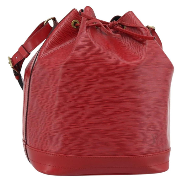 LOUIS VUITTON Epi Noe Shoulder Bag Red M44007 LV Auth 183813A