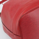 LOUIS VUITTON Epi Noe Shoulder Bag Red M44007 LV Auth 183813A-14