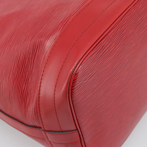 LOUIS VUITTON Epi Noe Shoulder Bag Red M44007 LV Auth 183813A