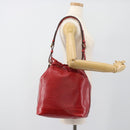 LOUIS VUITTON Epi Noe Shoulder Bag Red M44007 LV Auth 183813A-19
