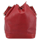 LOUIS VUITTON Epi Noe Shoulder Bag Red M44007 LV Auth 183813A-2