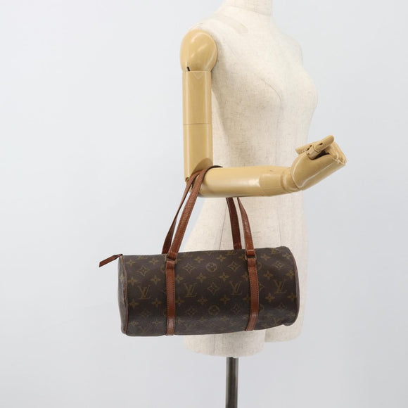 LOUIS VUITTON Monogram Papillon 30 Hand Bag M51385 LV Auth 183814