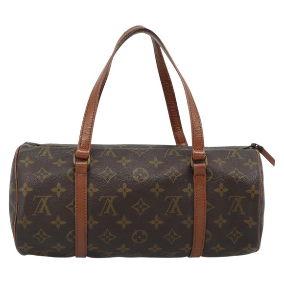 LOUIS VUITTON Monogram Papillon 30 Hand Bag M51385 LV Auth 183814
