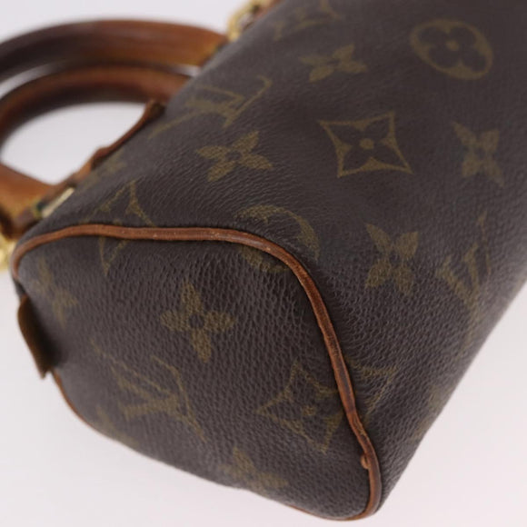 LOUIS VUITTON Monogram Mini Speedy Handtas M41534 LV Auth 183816