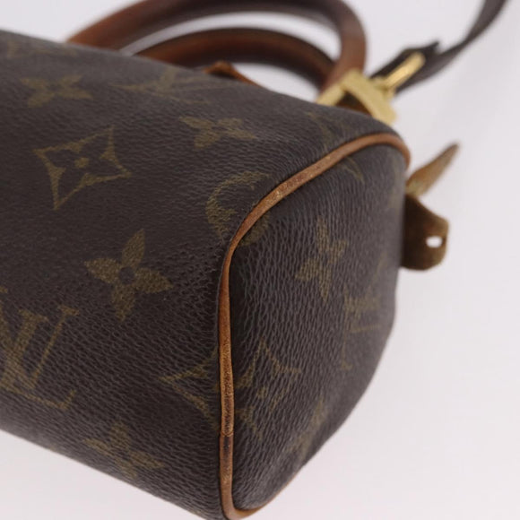 LOUIS VUITTON Monogram Mini Speedy Handtas M41534 LV Auth 183816