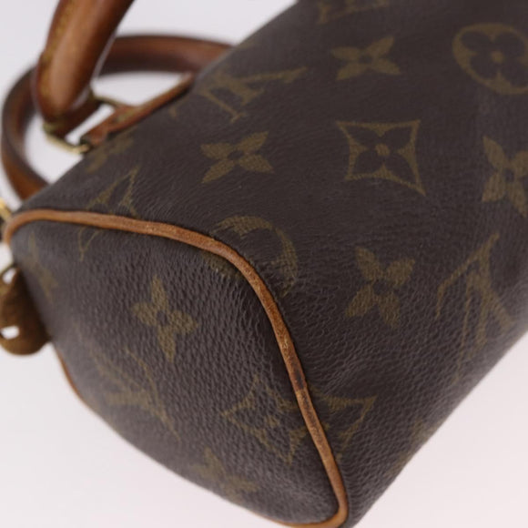 LOUIS VUITTON Monogram Mini Speedy Handtas M41534 LV Auth 183816