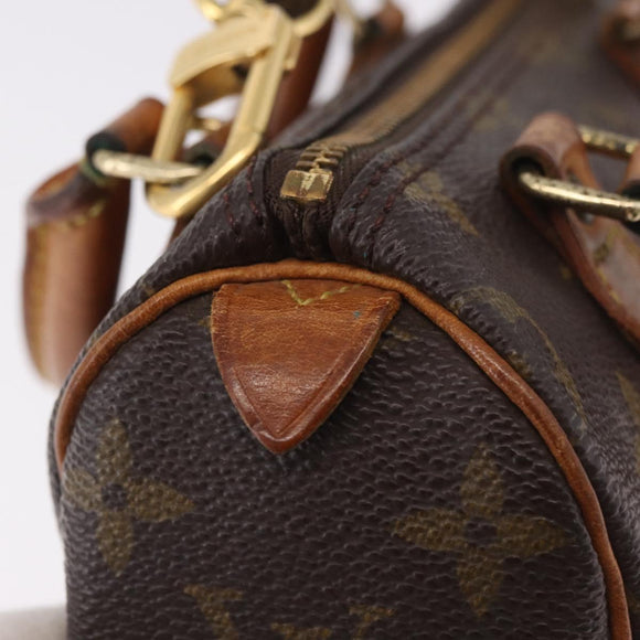 LOUIS VUITTON Monogram Mini Speedy Handtas M41534 LV Auth 183816